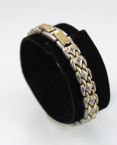 Relic Femme Montre Acier Inoxydable Argent Or Eau Résistant Batterie Quartz - Photo 3 sur 6