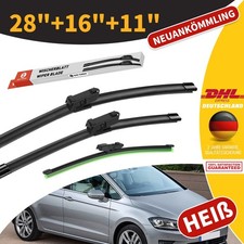 Scheibenwischer Satz Vorn Hinten Für VW Golf Sportsvan AM1 AN1|VW Touran 5T1