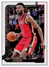 Yves Missi 2025-26 Topps #191 New Orleans Pelicans NBA *315