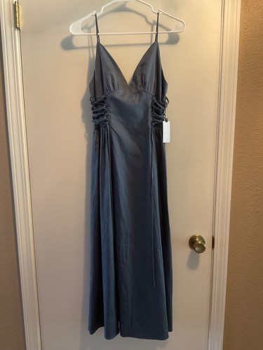 NWT ASTR the label side lace up maxi dress s