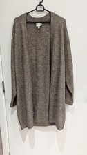 Size XS Oversized H&M Long Open-front Cardigan
