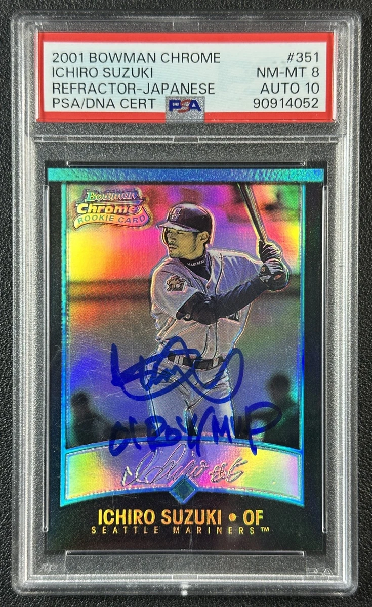 Bowman Ichiro Suzuki Rookie Baseball Sports Trading Cards