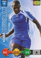 ADAMA COULIBALY # MALI AJ AUXERRE CARD PANINI ADRENALYN FOOTBALL 2010