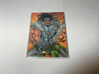 1996 Fleer / Skybox Extreme Nauk Dual Sided Mirage Lenticular W3
