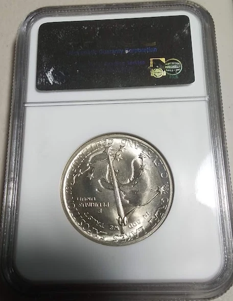 :1936 50C Moses Cleveland Commemorative Half Dollar Near Superb NGC MS66 Rare R3 - Image 2 of 4