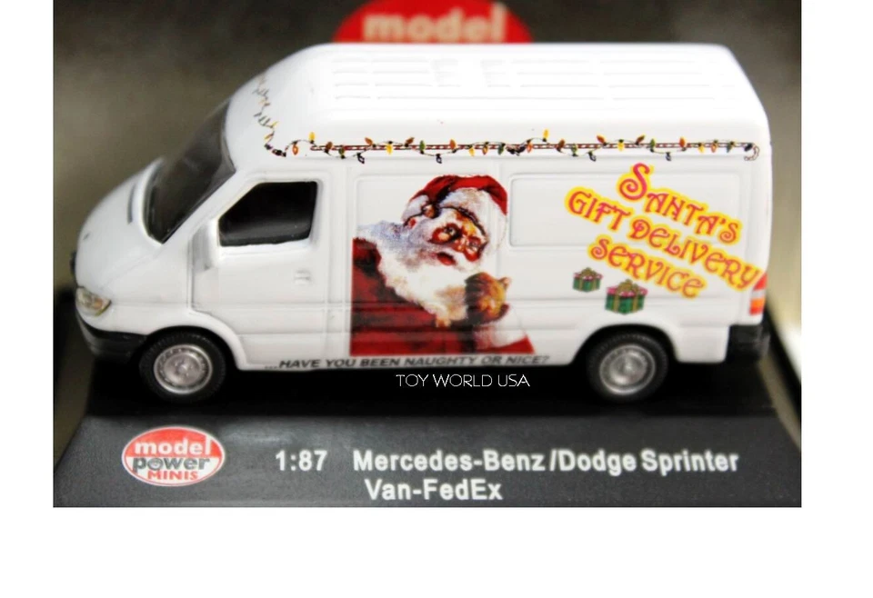 Model Power Minis Mercedes Benz Dodge Sprinter Van FedEx Exclusive Collection - Image 2 of 2