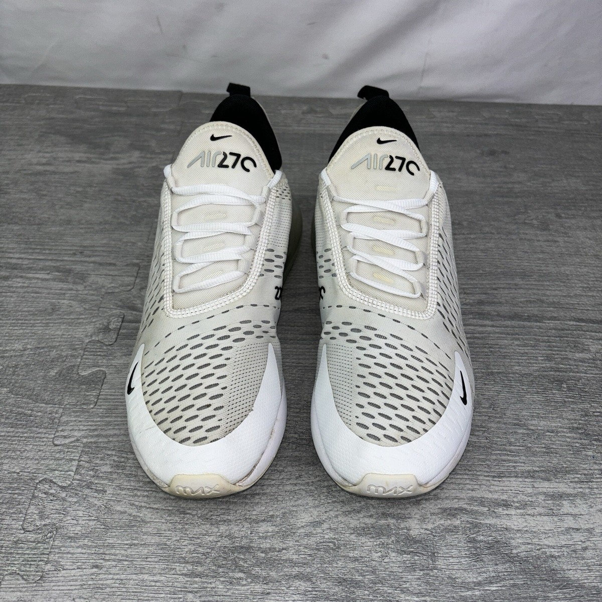 Rubber White Air 27c Nike Air Max 270 Mens Shoes Size 10 White