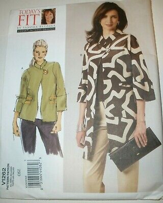 Uncut Pattern Dress /& Slip by Sandra Betzina Vogue 1386 Tunic
