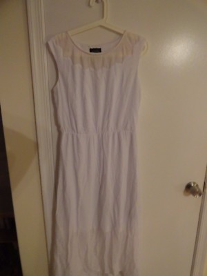 B-design, White dress, size M