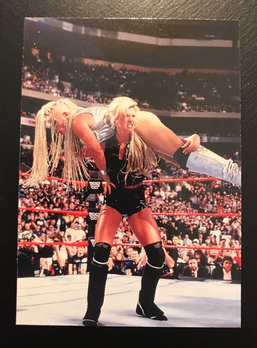 1998 Comic Images WWF Superstarz WWE SABLE Card #22 WWE Brock