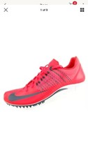 Nike Zoom Celar Track Running Spikes Orange Red Fire 629226 614 Mens Sz 13 NWT