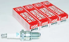 4 Pack Genuine Authentic NGK 3130 Racing Spark Plugs BR8EG