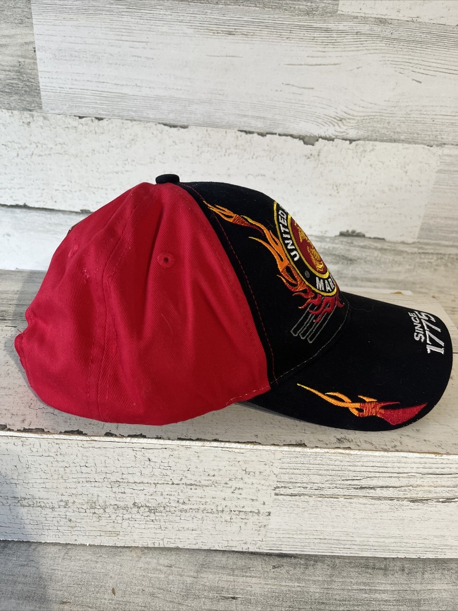 United States Marines Since 1775 Strap Back light Flames