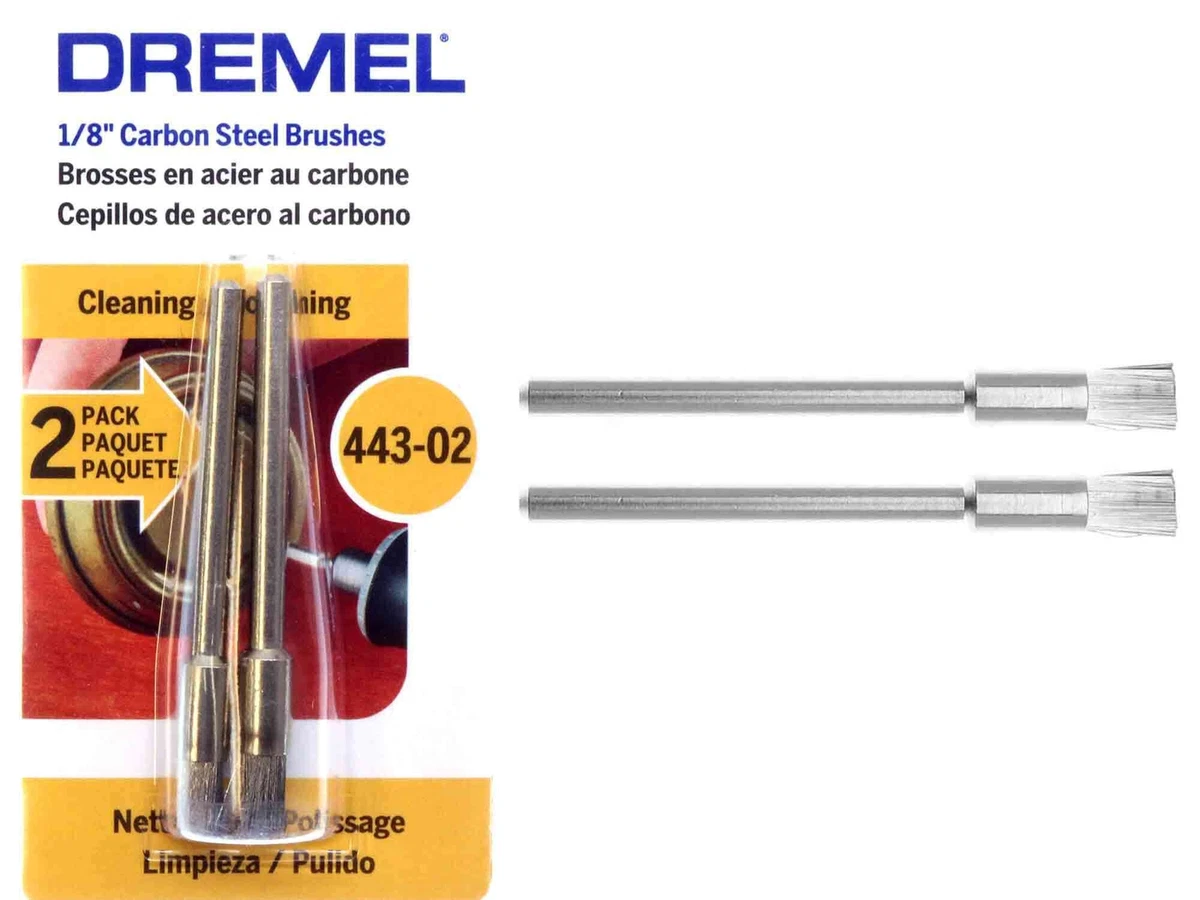 Dremel Brosse métallique 443 / 3,2 mm