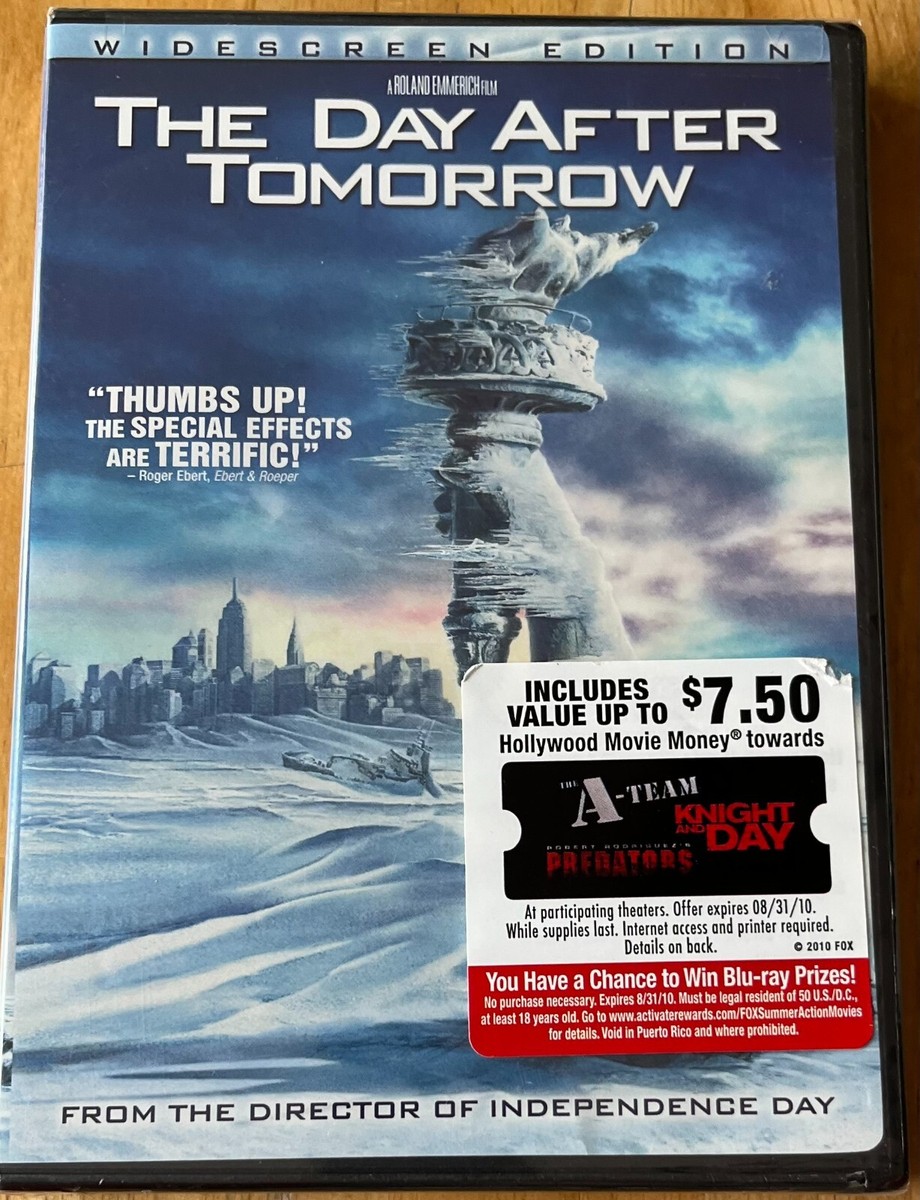 The Day After Tomorrow DVD (New/Unopened) - Main Image