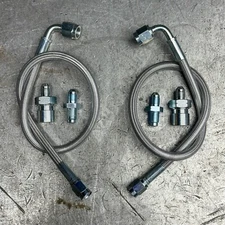 Stainless Steel Rear Brake Line Replacement Kit For 88-91 Honda CRX w drum