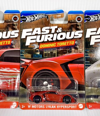 Hot Wheels Fast & Furious Dominic Toretto 1995 Mazda Rx7 Lykan
