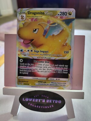 pokemon tcg pokemon go vstar card TCG: Premier Deck Holder Collection Dragonite  : Toys & Games this Pokmon cant attack The Cards Of Pokmon TCG: