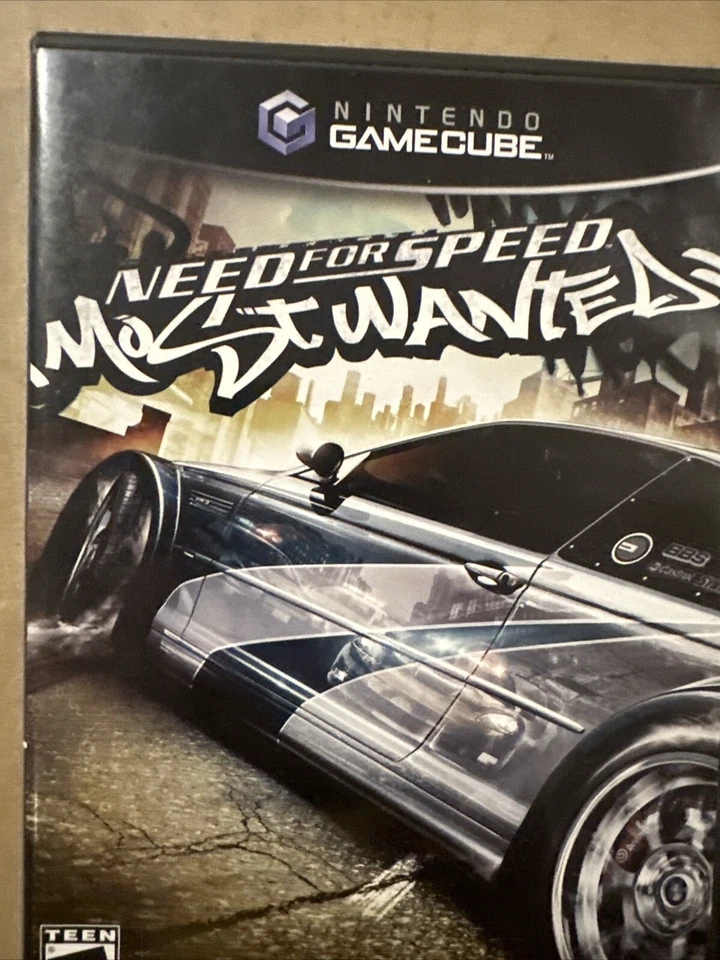 Need for Speed: Most Wanted (Nintendo GameCube, 2005) CiB Used Condition - Image 2 of 4