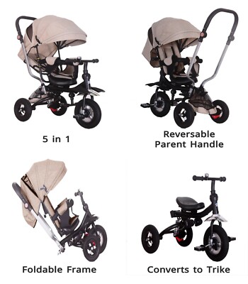 Tricycle Kids Trike, Tricycle Stroller 