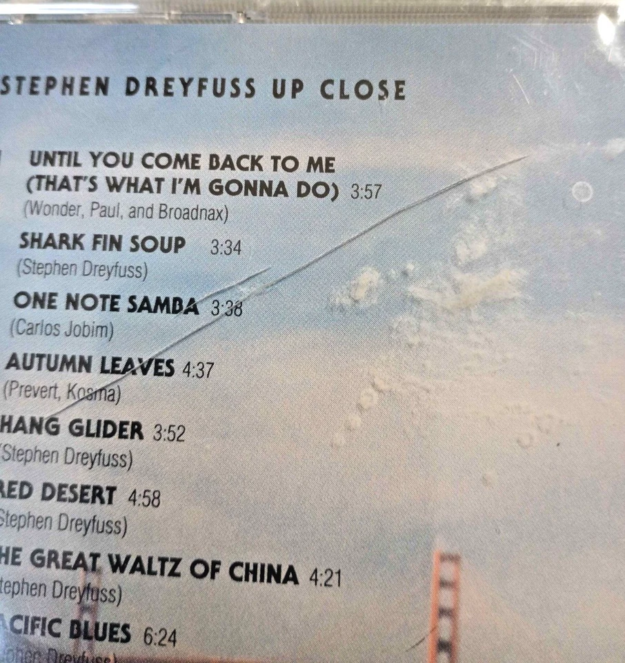 STEPHEN DREYFUSS CD UP CLOSE BRAND NEW SEALED MAD-Lin Records Foto 3 de 3