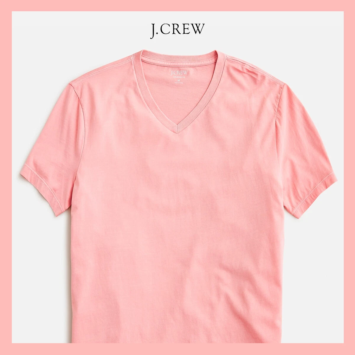 J crew v neck t shirt cheap