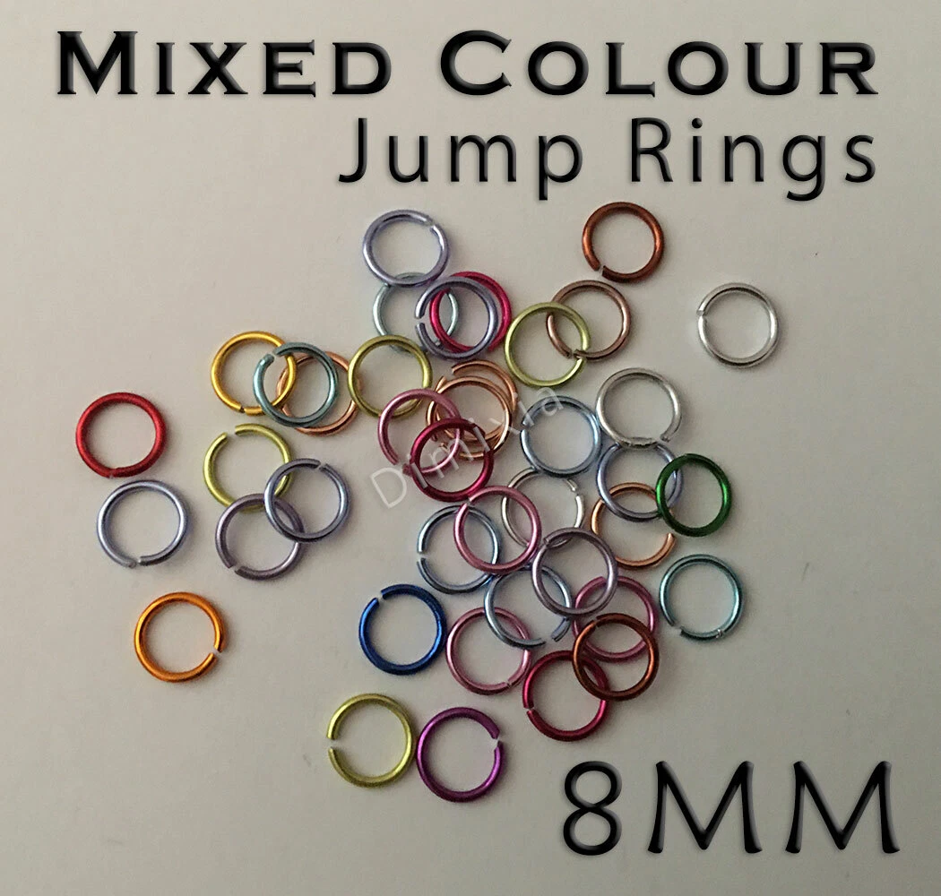 Colored jump rings online