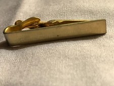 Fermacravatta vintage SWANK tono oro RETRO liscia fermacravatta ~ 1,75"