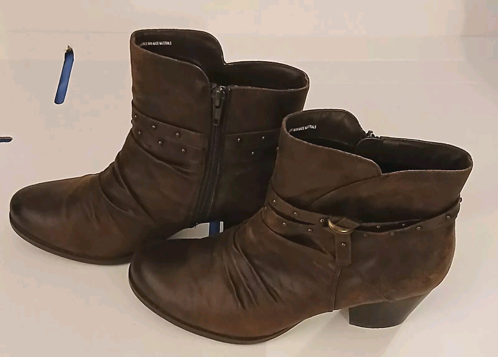 Baretraps Rainly Brown Ankle Booties for Women Size 8.5 Waterproof Comfort