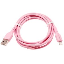 Charger Cord 6ft Long USB Cable Power Wire Fast Charge Pink for Cell Phones