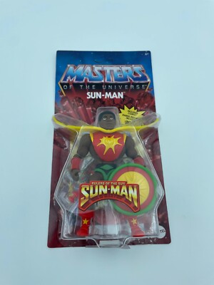 Masters of the Universe Origins Actionfigur (14 cm) Sun Man NEU OVP mit Comic