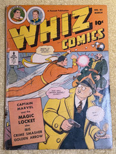 Whiz Comics #83 Fawcett Comic - Captain Marvel - 1947 Golden Age - Vintage /Rare