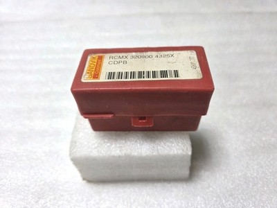 2 Pcs.  SANDVIK RCMX320900 CDPB 4325X INSERTS 1.2598'' Inscribed Circle, Carbide