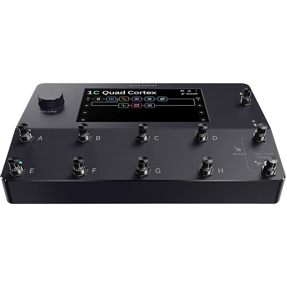 Мультиэффектный процессор E-Gitarre Neural DSP Quad Cortex Effectgerät Gitarreneffect NEU