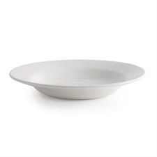 Dudson Damask White Lace Soup Plate/Bowl 21.6cm/8.5" Pack of 24
