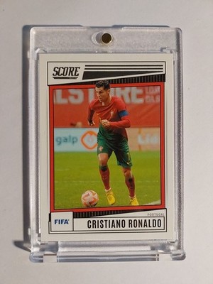 Panini Score 2022-23 Cristiano Ronaldo Portugal Real Madrid Parallel Ultra Rare