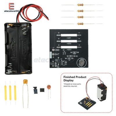 1~10* Touch Stepless Dimming DIY kits DC 6V Electronic soldering Practice Lot