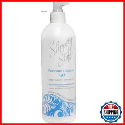 Slippery Stuff, 16 oz Gel, Clear, Pound, Unscented, 1 Count (LU031)