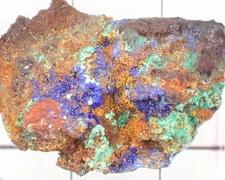 20408 MM Azurite Malachite Lavreotiki East Attica Attica Greece 14187