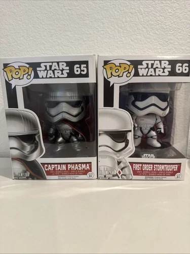 pop star wars bundle Captain Plasma And First Order Stormtrooper. First Edition
