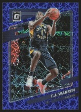 2021-22 Donruss Optic #44 T.J. Warren Blue Velocity