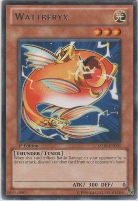 Wattberyx - STOR-EN031 - Rare - 1st Edition - Heavily Played