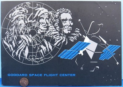 NASA BOOKLET '66 vtg Communications SATELLITE / GODDARD Space Flight Center