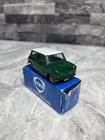 Vintage Fina Corgi Classic Motors Green Mini Die Cast Car