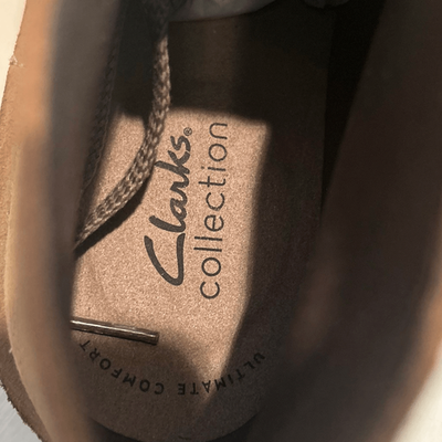 Clarks Mens Size 8.5 Shepton Chukka Boots Sand Suede Leather Comfort Capsule NWT Clarks Mens Size 8.5 Shepton Chukka Boots Sand Suede Leather  main image 3