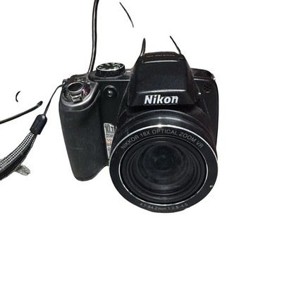 Nikon Coolpix P80 10.1MP Digital Bridge Camera (Black) Only NO BATTERY/CHARGER
