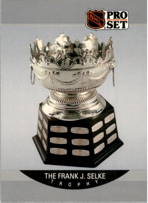 1990-91 Pro Set #389 Rick Meagher Selke - HKY