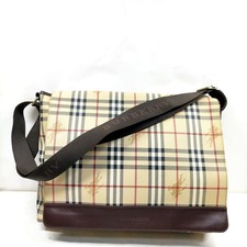 Borsa a tracolla Burberry marrone PVC 3973594