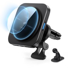 for MagSafe Car Mount Charger,15W Magnetic Wireless Car Charger, for MagSafe ...