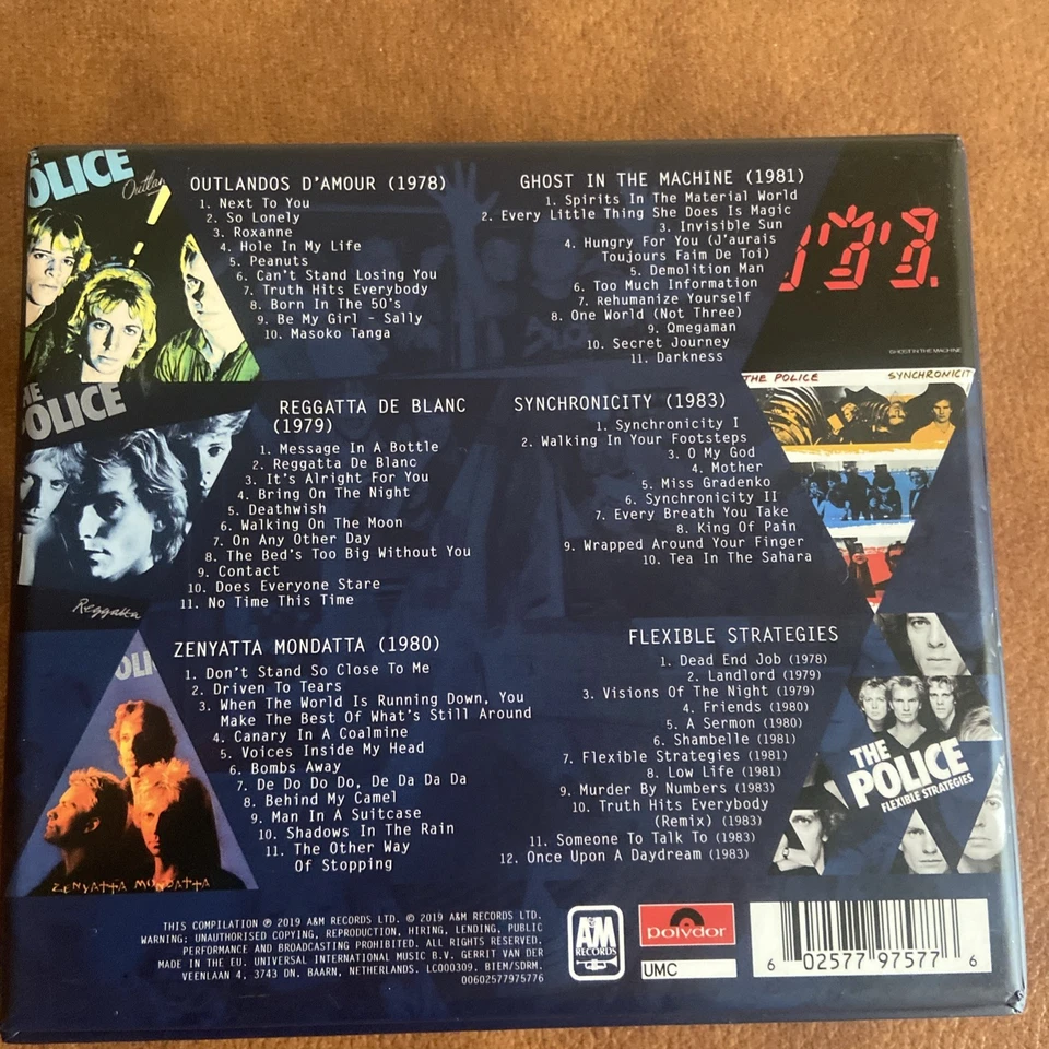 The Police - Every Move You Make: The Studio Recordings 6 CD'S - Image 2 of 2